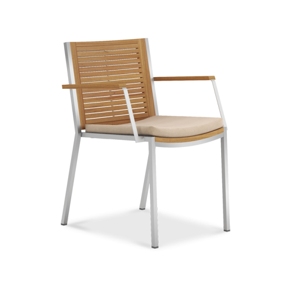 Tessin Stacking Arm Chair